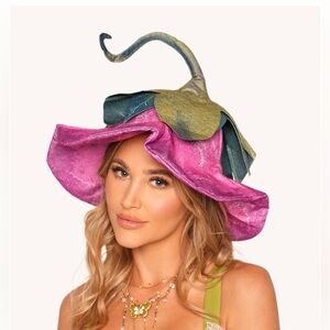 IHeart Raves Pink and Green Floral Handbag